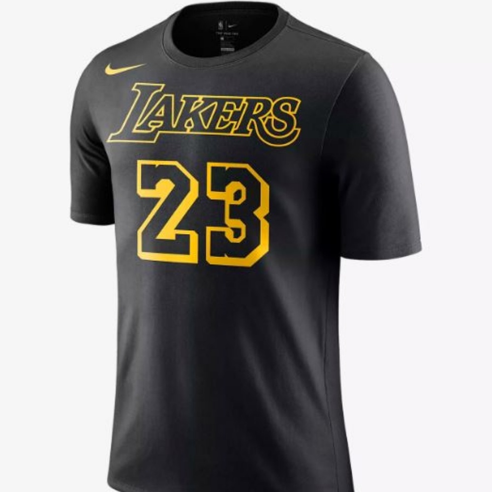 Nike LeBron James Los Angeles Lakers Player Shirt - Picture 1 of 8